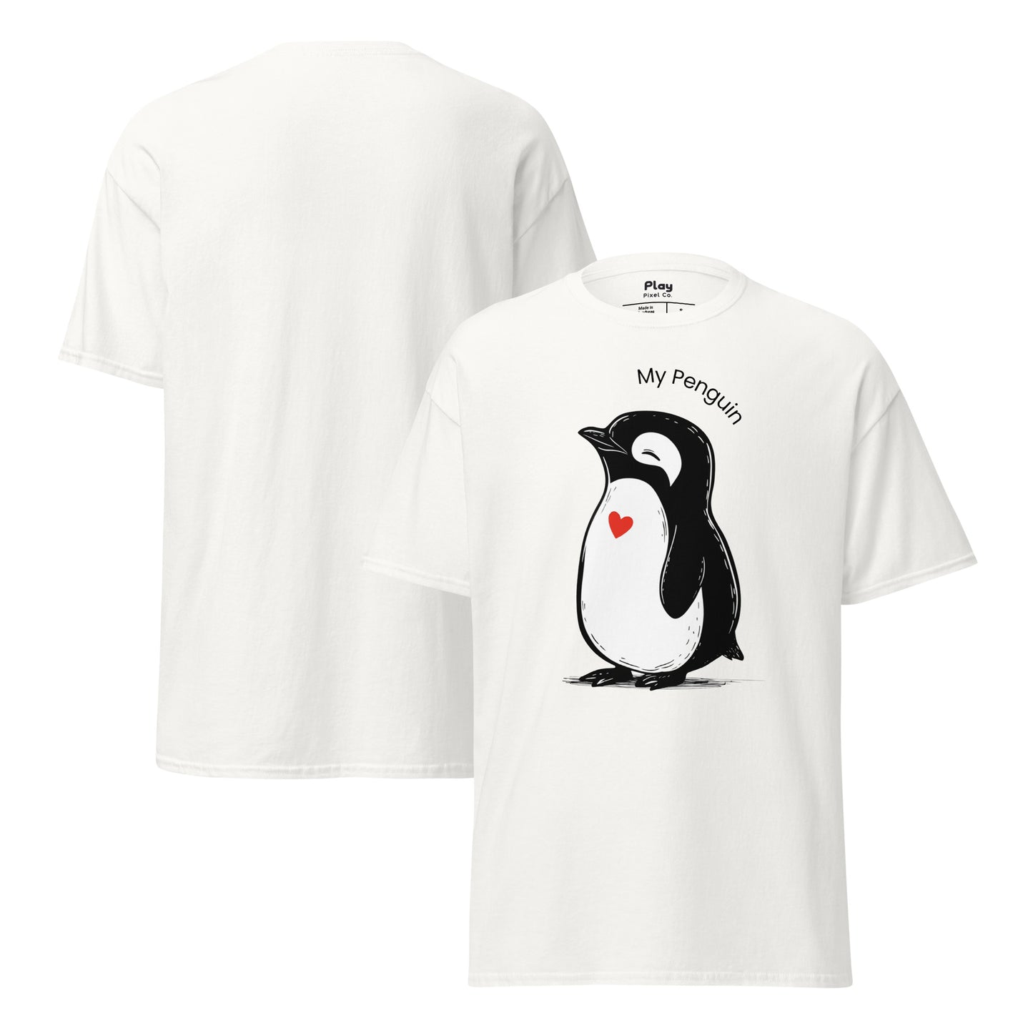 Penguin Love Matching Couple Tees