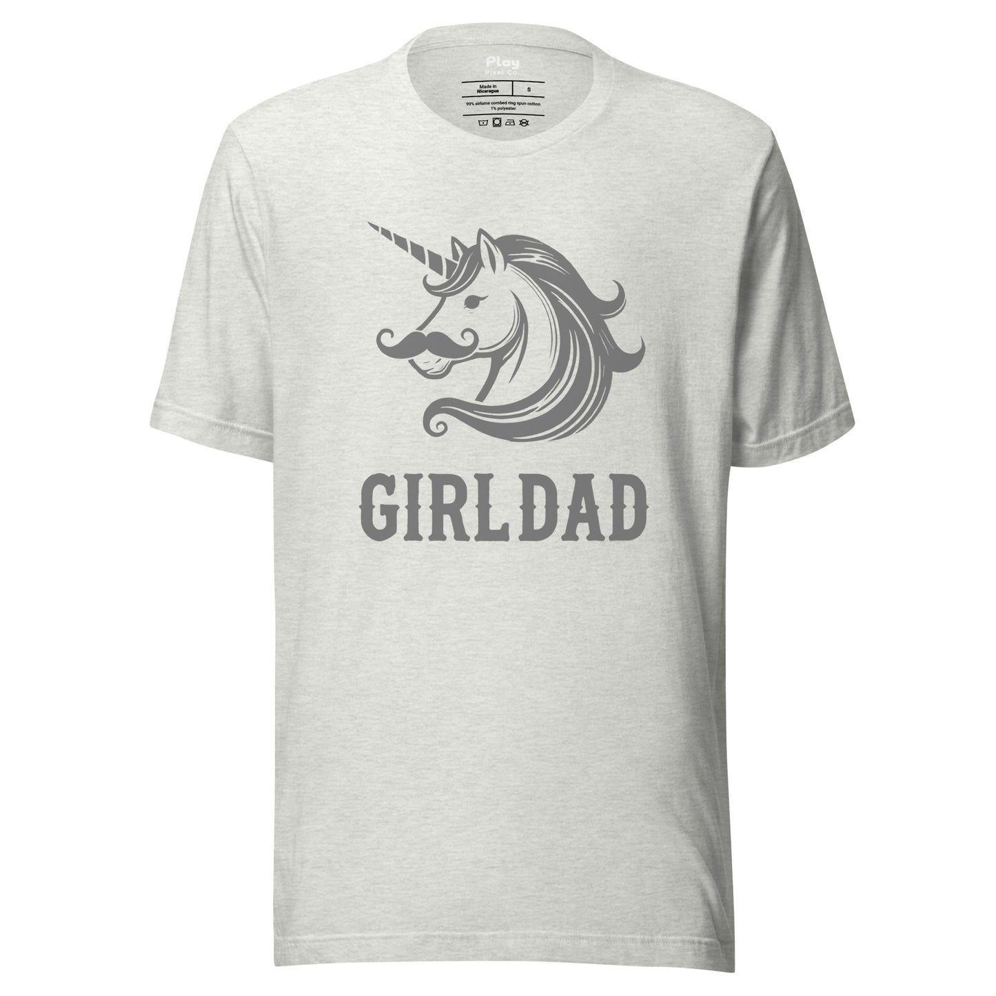 Proud Girl Dad Unicorn T-Shirt