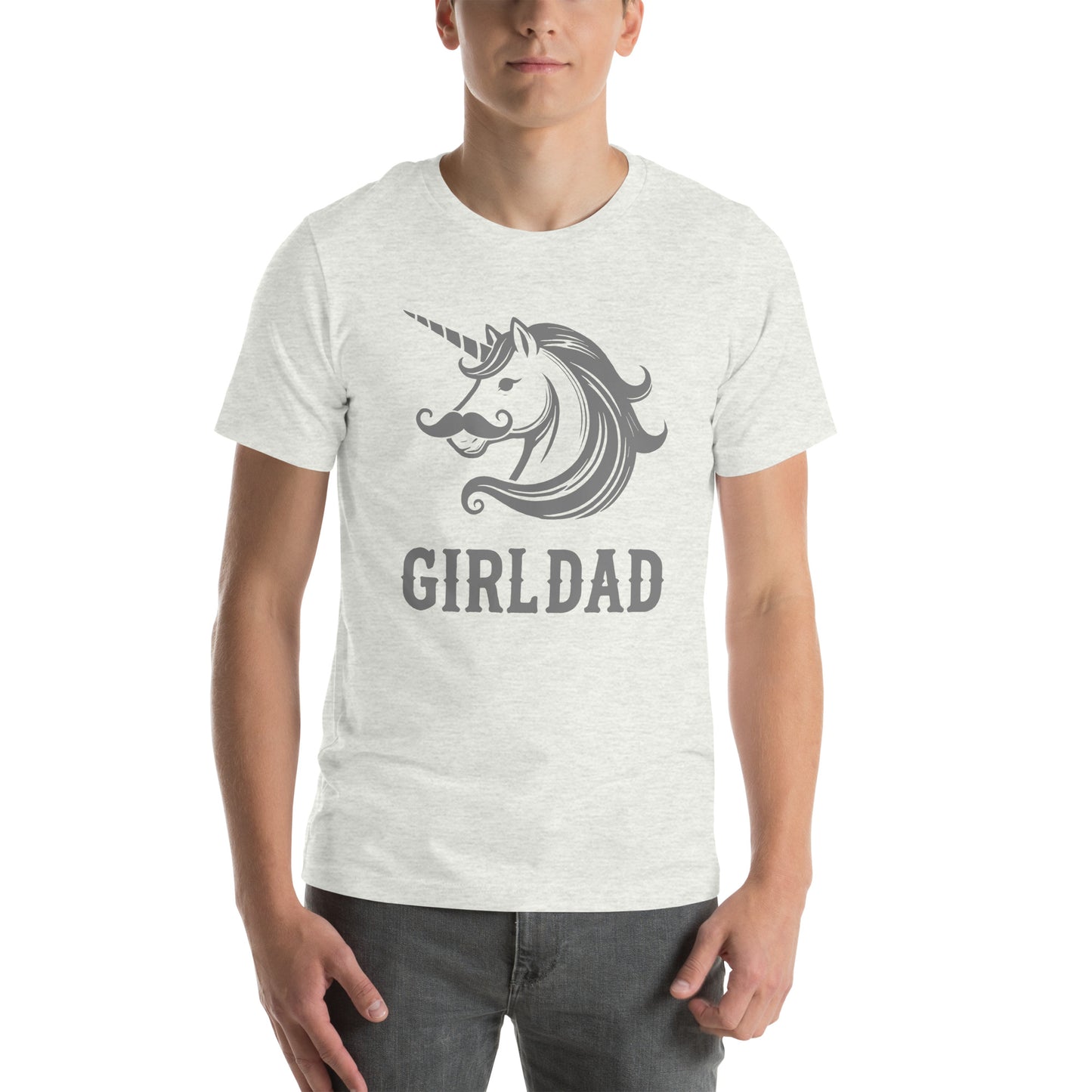 Proud Girl Dad Unicorn T-Shirt