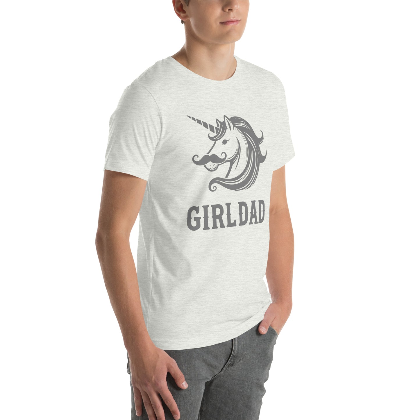 Proud Girl Dad Unicorn T-Shirt