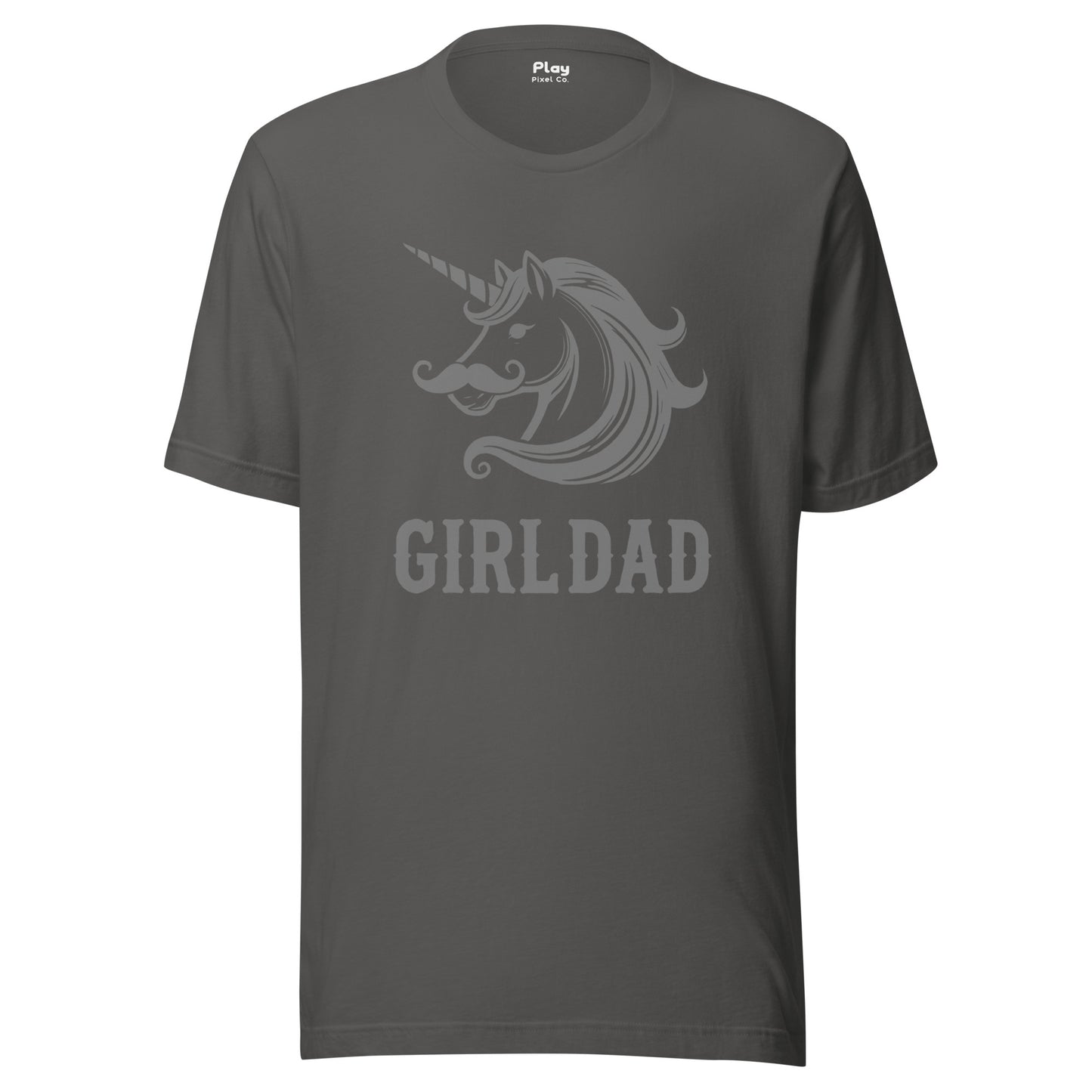 Proud Girl Dad Unicorn T-Shirt