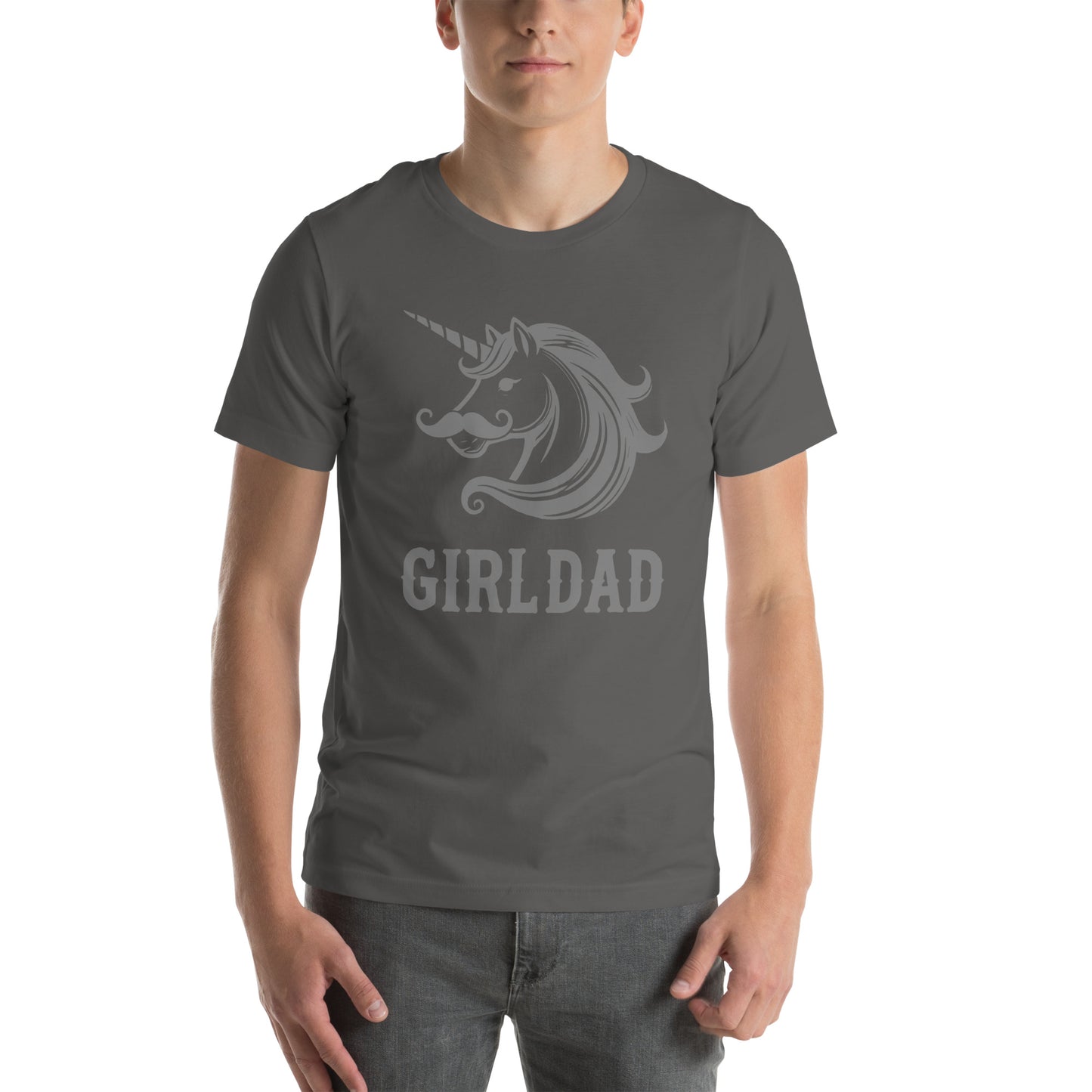 Proud Girl Dad Unicorn T-Shirt