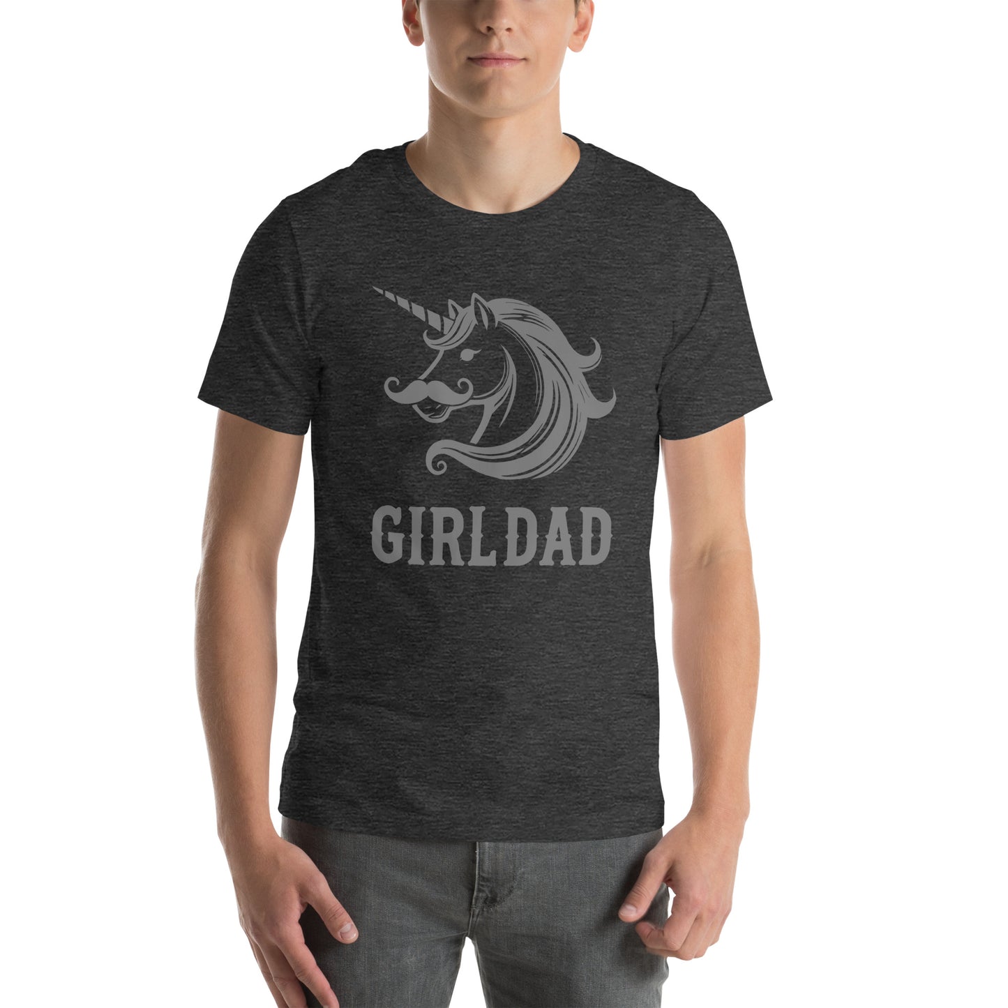 Proud Girl Dad Unicorn T-Shirt