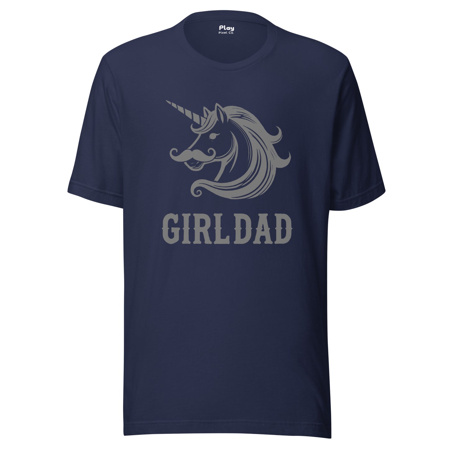 Proud Girl Dad Unicorn T-Shirt