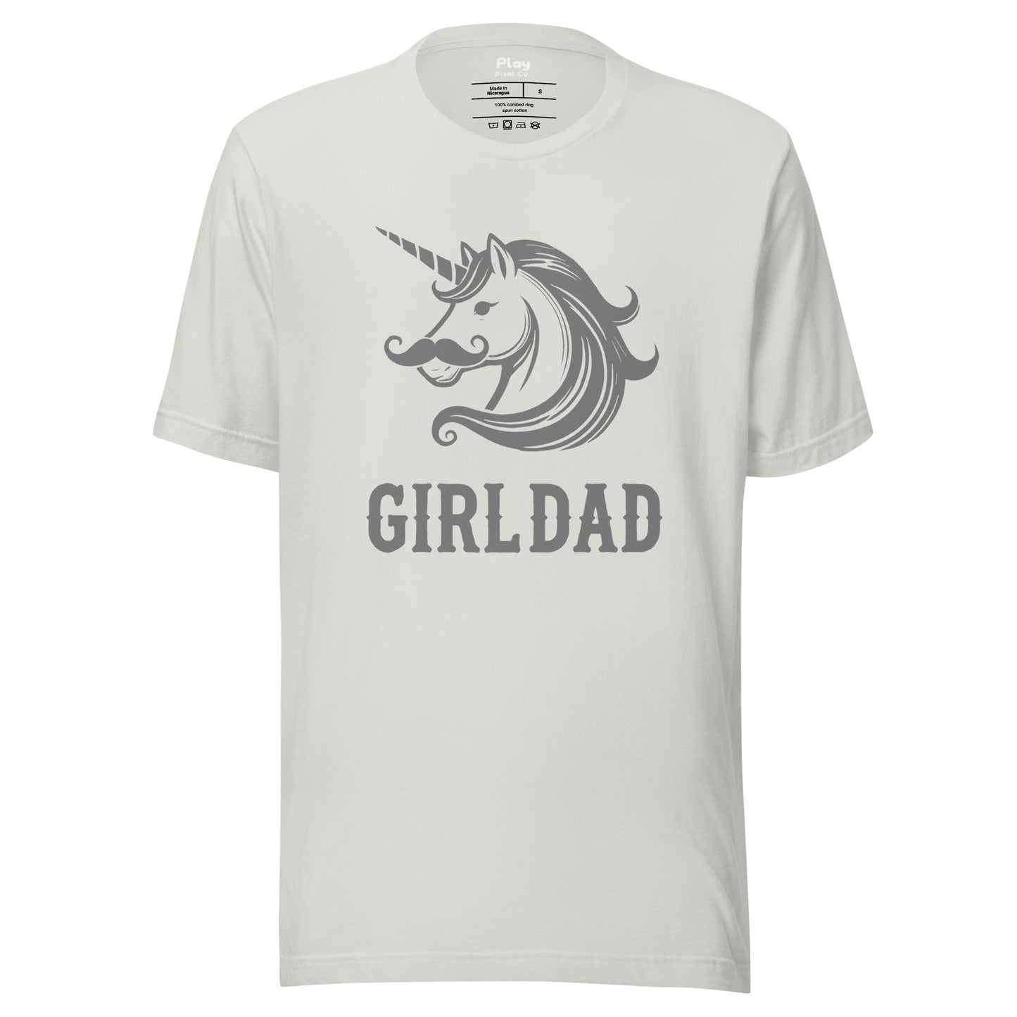 Proud Girl Dad Unicorn T-Shirt