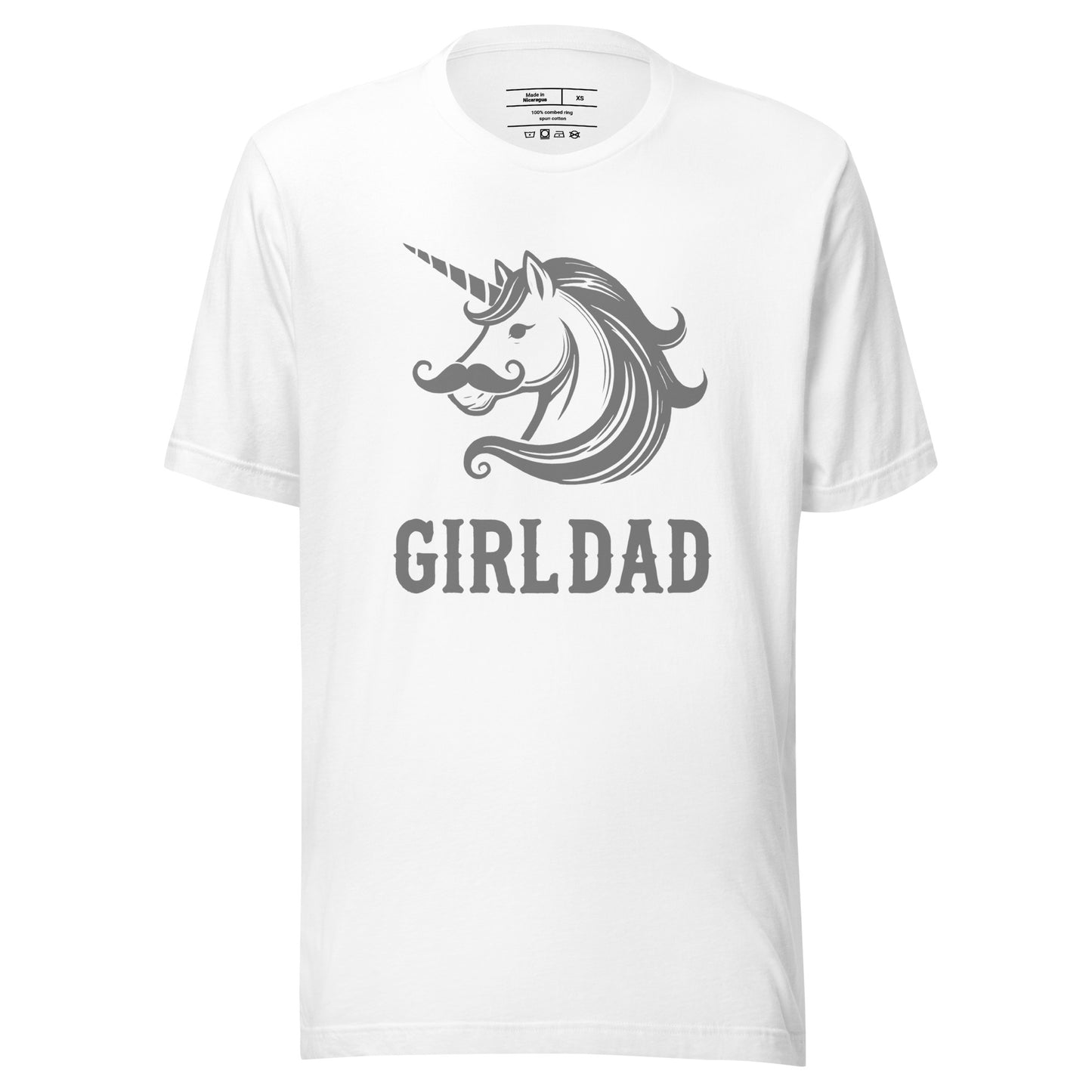 Proud Girl Dad Unicorn T-Shirt