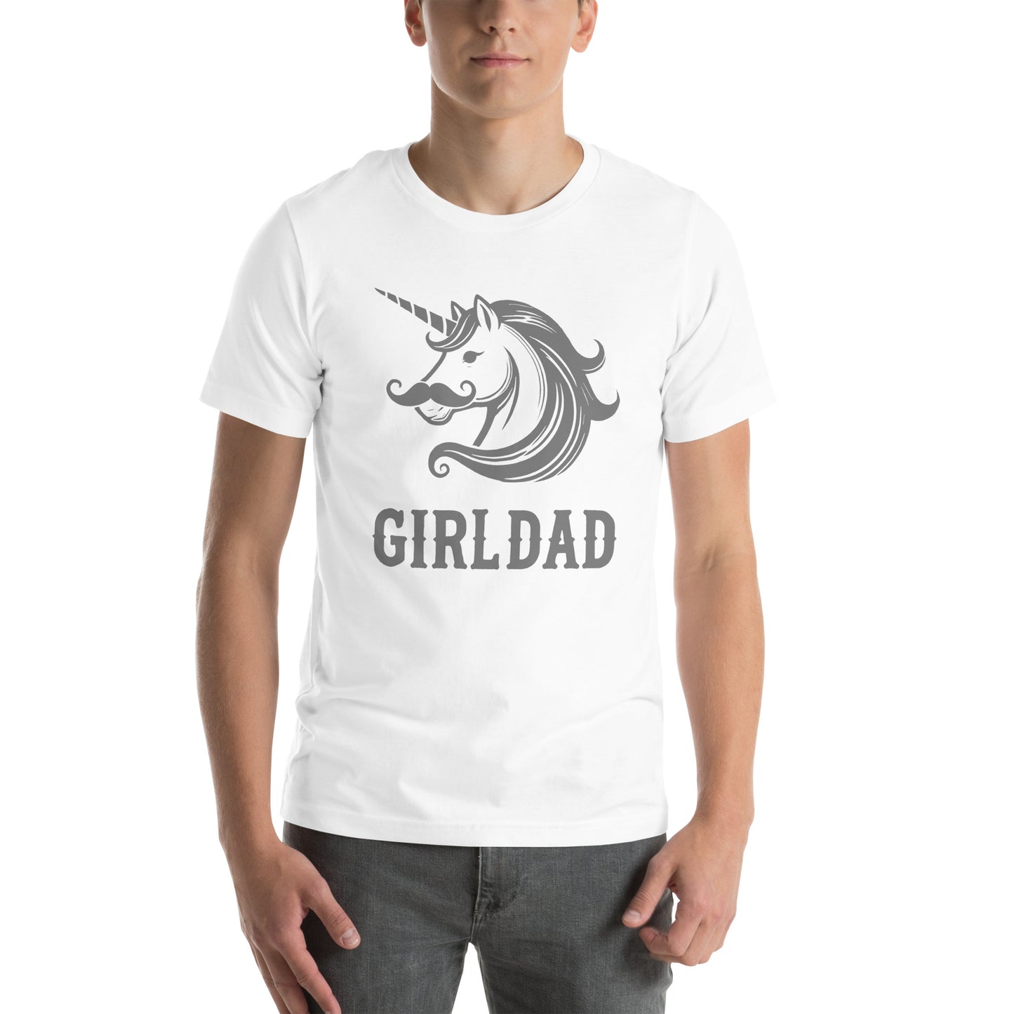 Proud Girl Dad Unicorn T-Shirt