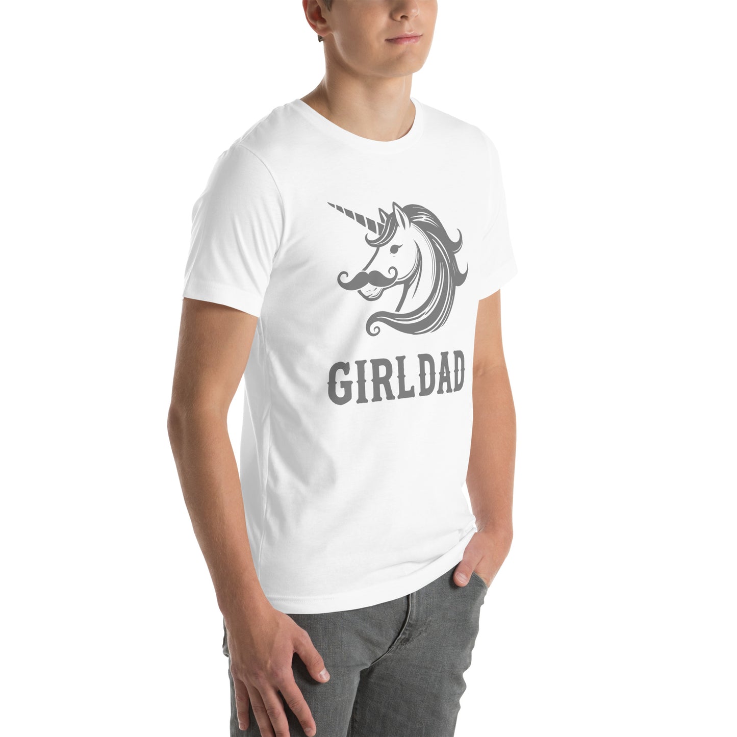 Proud Girl Dad Unicorn T-Shirt